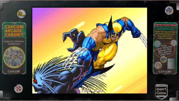 Wolverine slashing at Blackheart.